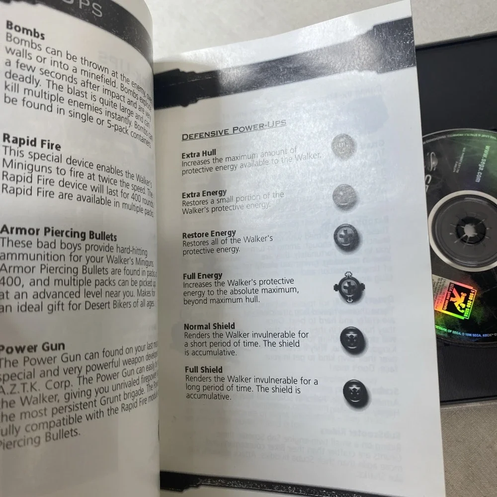 AMOK (SEGA Saturn, 1996)‎ Tested